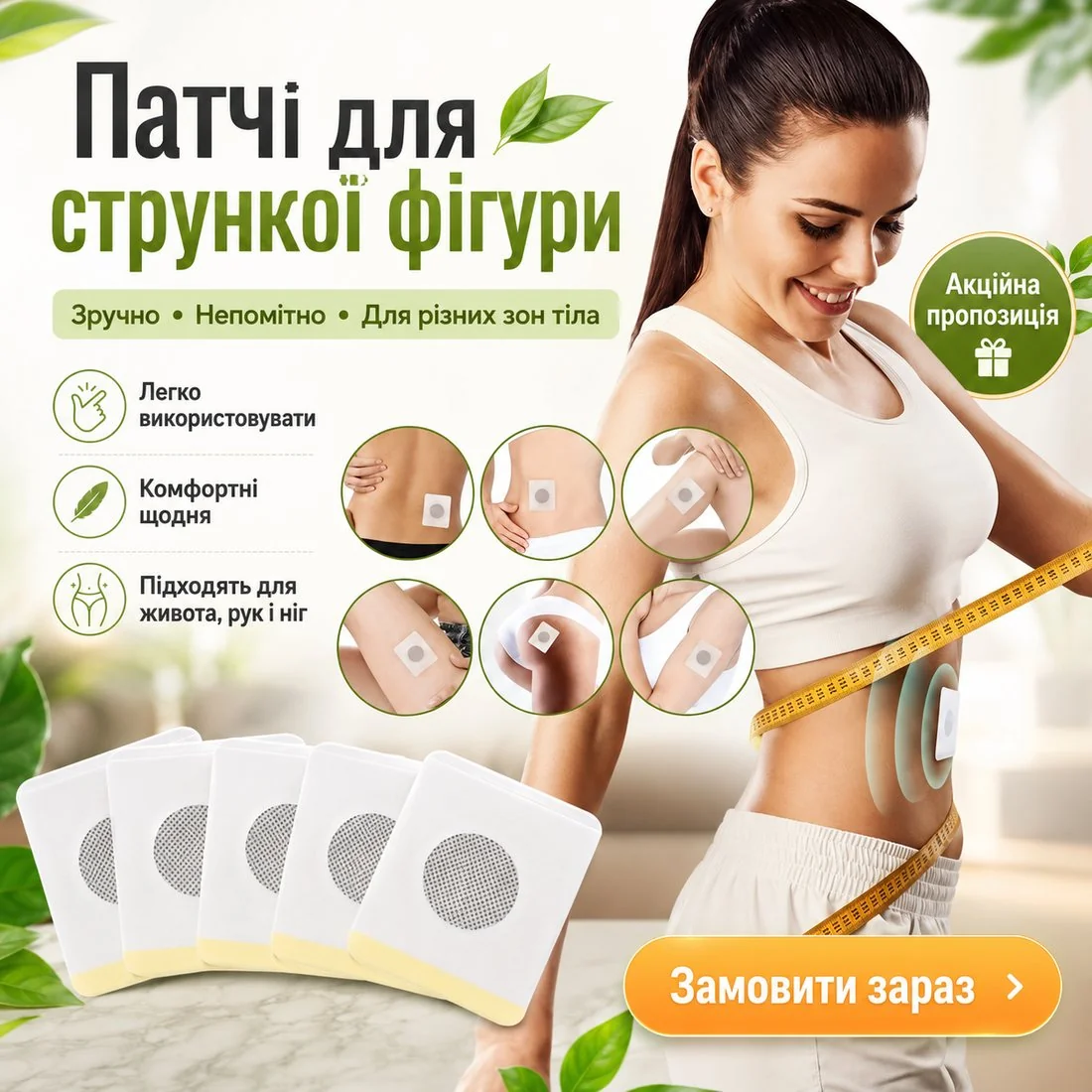 Slimming Patch — пластир для схуднення на животі